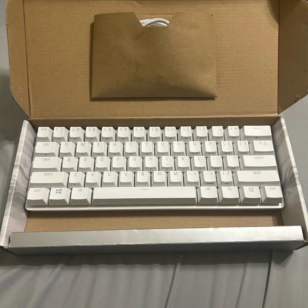 Razer Huntsman Mini Mercury with RGB Lighting